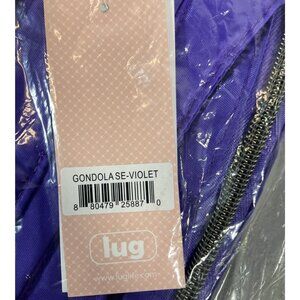 Lug Gondola SE Medium Unisex Handbag in Vibrant Violet with Zipper Closure